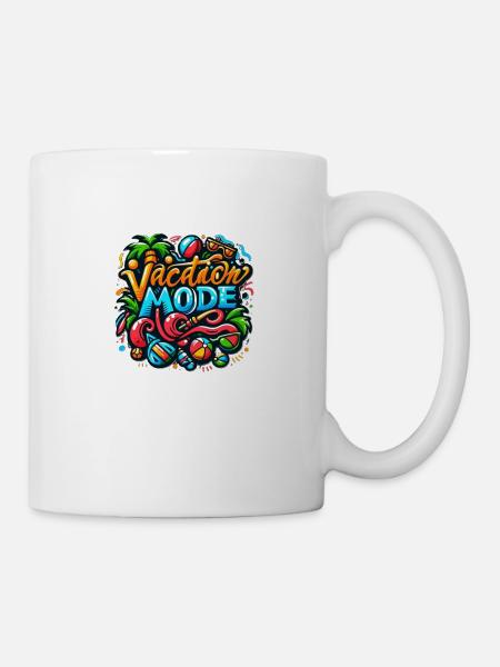 Vacation Mode - Tasse - Weiß