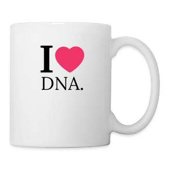 DNA I Love - Tasse - Weiß - Rechts