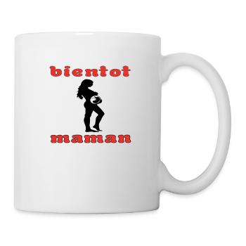 Bald Mutter 2 - Tasse - Weiß - Rechts
