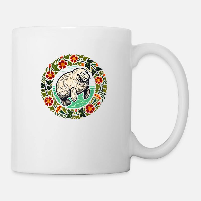 Seekuh - Tasse - Weiß