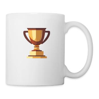 Winner Trophy Gold - Mug - white - Right
