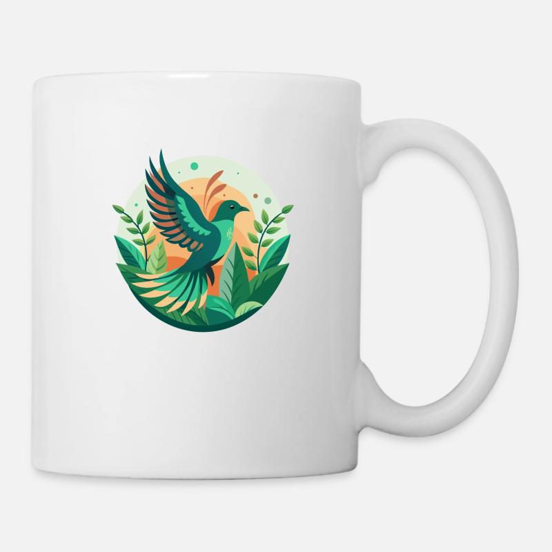 Oiseau libre - Mug blanc - blanc