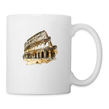 Jedes Wahrzeichen hat seine eigene Bedeutung. - Tasse - Weiß - Rechts