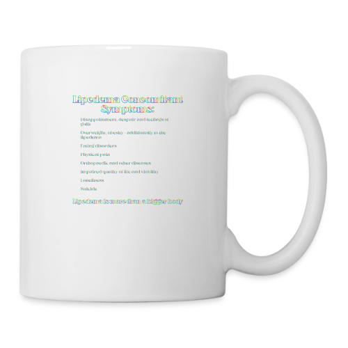 Symptômes concomitants du lipœdème - Mug blanc