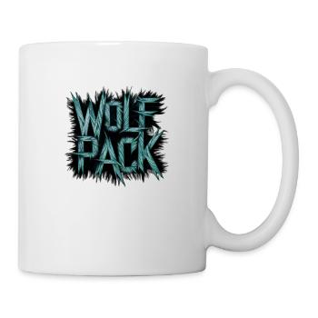 Groomsmen Gifts Bachelor Team Wolf Pack Funny - Tasse - Weiß - Rechts