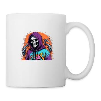 Cool Skelet Skull - Mug - white - Right