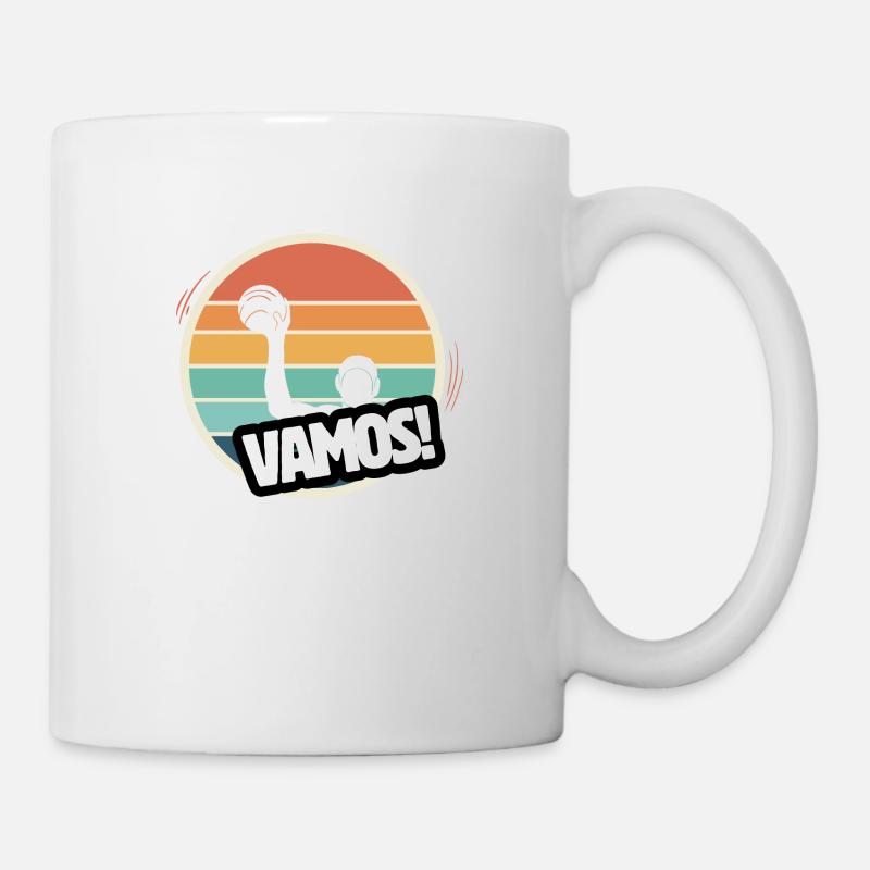 Vamos water polo rétro - Mug blanc - blanc