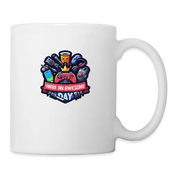 Have an awesome day! - Mug - white - Right