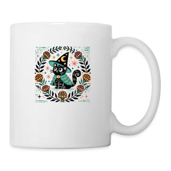 Wizard Cat - Mug - white - Right
