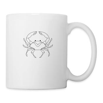 Crabe - Cancer - Mug blanc - blanc - Droite