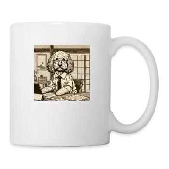 Japan Ukijo e Style Desk Cockapoo - Mug - white - Right