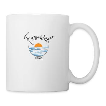 Experience Wanderlust - Plane - Travel - Beach - Mug - white - Right