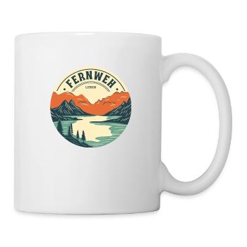 Wanderlust - Travel - Life - Mountains - Mug - white - Right