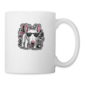BULLTERRIER STREETART - Mug - white - Right