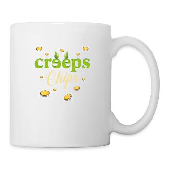 Creeps Chips - Der neue Trend - Tasse - Weiß - Rechts