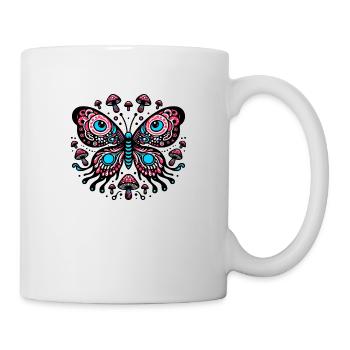 Vibrant Comic Butterfly - Mug - white - Right