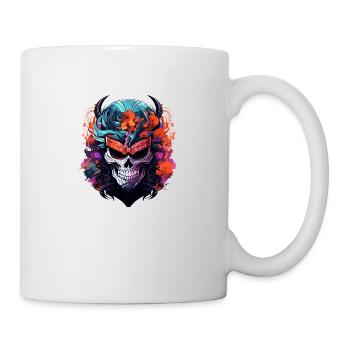 Impression abstraite japonaise Design d’art japonais - Mug blanc - blanc - Droite