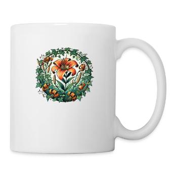 Tiger Lily - Mug - white - Right