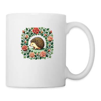 Igel - Tasse - Weiß - Rechts