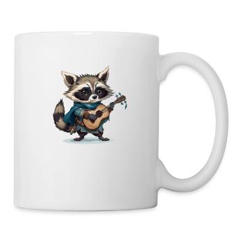 Raccoon Bard - Mug - white - Right