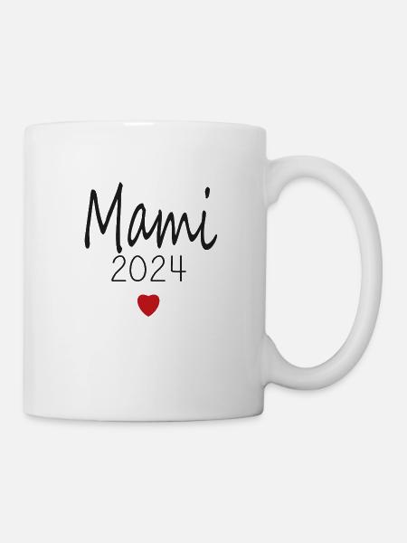 Mami - Zukunft Mami 2024 - Tasse - Weiß