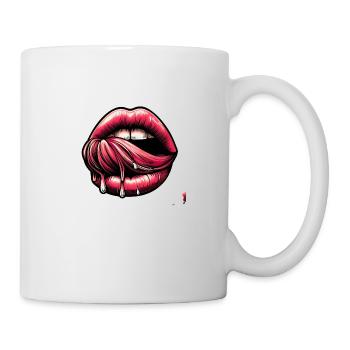 Langue en Mouvement - Bouche Expressive - Mug blanc - blanc - Droite