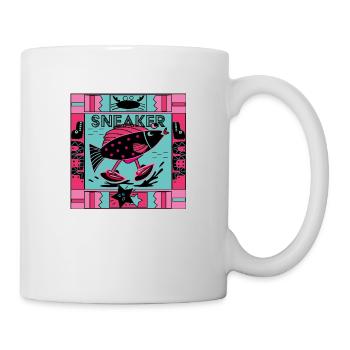 Sneaker - Tasse - Weiß - Rechts