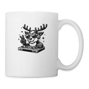 DJ Renne - Mug blanc - blanc - Droite