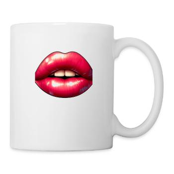 Sexy Red Lips - Mug - white - Right