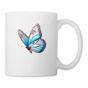 Papillon - Légèreté Envolée - Mug blanc - blanc - Droite