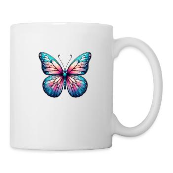 Papillon Magnifique - Élégance Envolée - Mug blanc - blanc - Droite