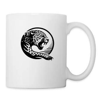 animal beast wildlife animal species art forest flora - Mug - white - Right
