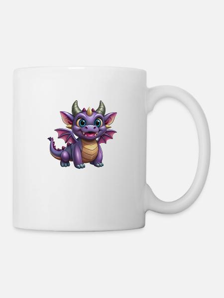Monster Dragon - Mug - white