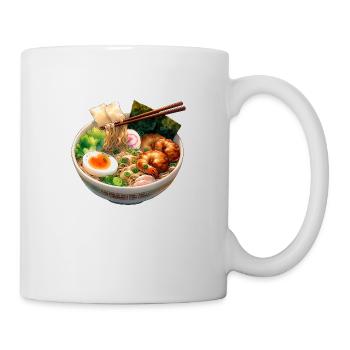 Gourmet Ramen - Japanische Nudelschüssel - Tasse - Weiß - Rechts