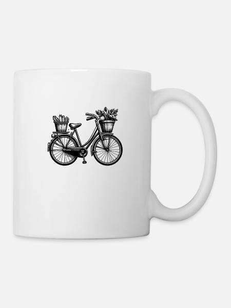 bicyclette - vélo - Mug blanc - blanc