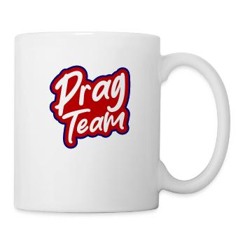 Prag Team - Tasse - Weiß - Rechts
