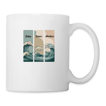 Endless Summer Adventures - Mug blanc - blanc - Droite