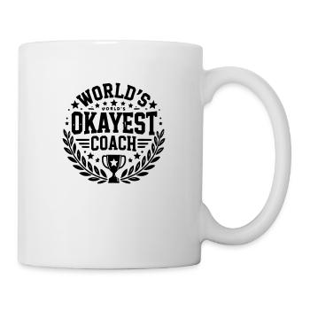 World's Okayest Coach - Mug - white - Right