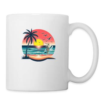 Summer on the Beach - Tasse - Weiß - Rechts