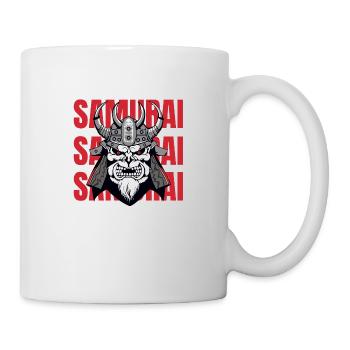 Samurai - Tasse - Weiß - Rechts