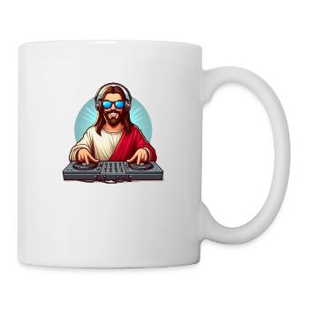DJ Jésus - Mug blanc - blanc - Droite
