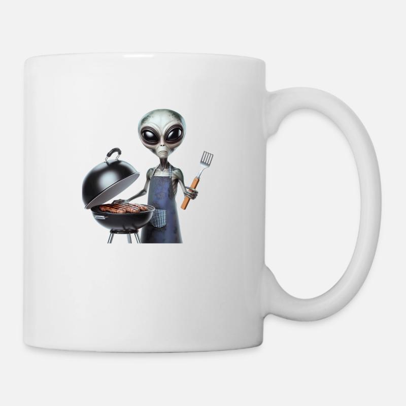 Alien Koch - Mug - white
