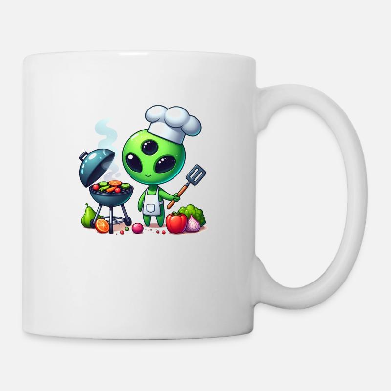 Alien Koch - Mug - white