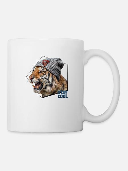 Chilled Out Stripes - Mug - white