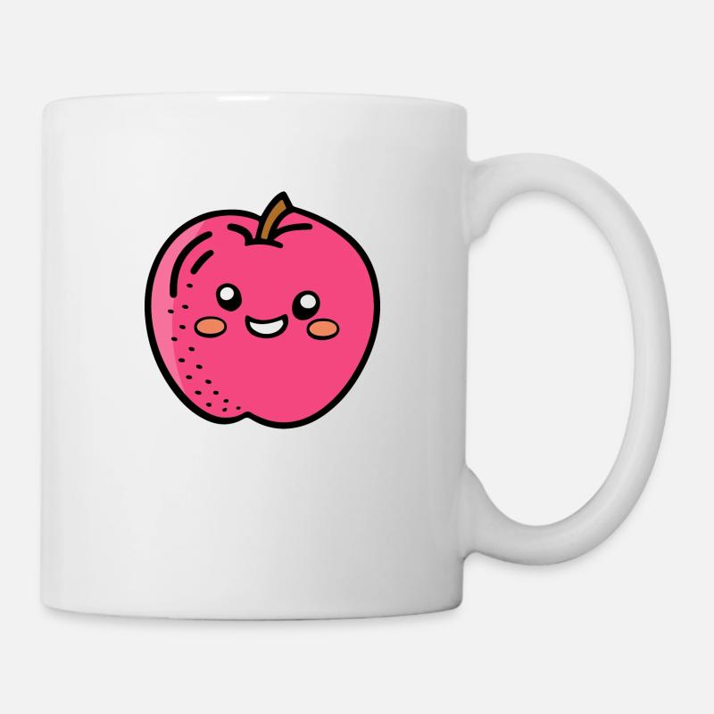 Snack Apple - Tasse - Weiß