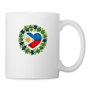 Drapeau des Philippines - Mug blanc - blanc - Droite