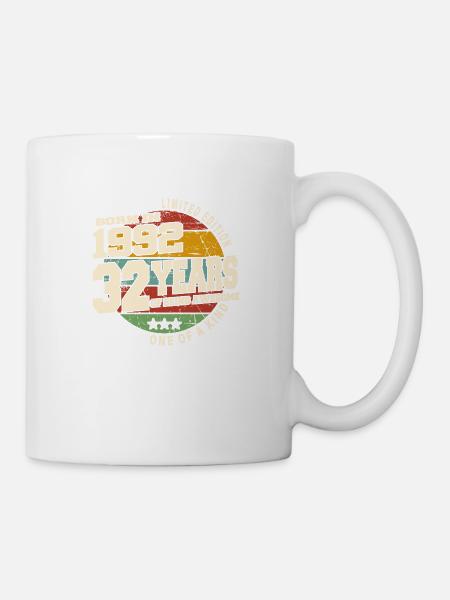 1992 Vintage Retro Classic 32 Jahre - Tasse - Weiß