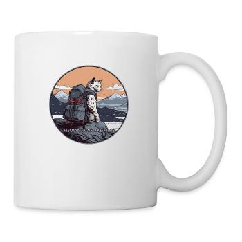 Ukiyo-e cat in the mountains Mountains are mine - Mug - white - Right