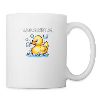 Lifeguard Swimming Duck Summer Holiday Pool - Mug - white - Right