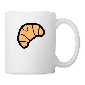 Croissant Bäcker - Tasse - Weiß - Rechts